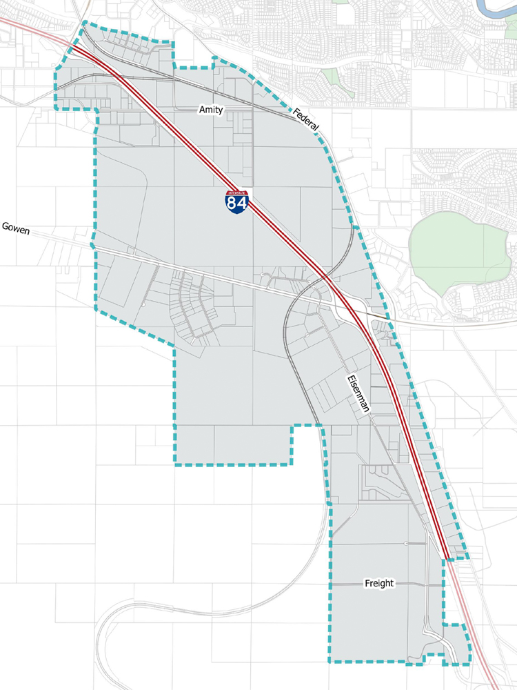 Gateway East District Map